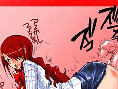 Yuri Gets Covered In Cum In Futanari Position