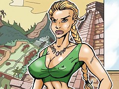 Lara Ravenwood And The Silver Penis Of Quetzalcoatl